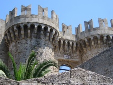 The magnificent Rhodes Castle